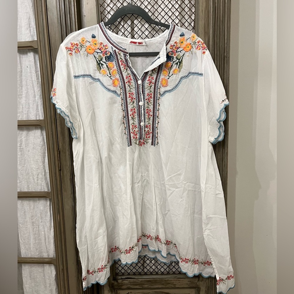 Johnny Was Breezy Tunic 1X